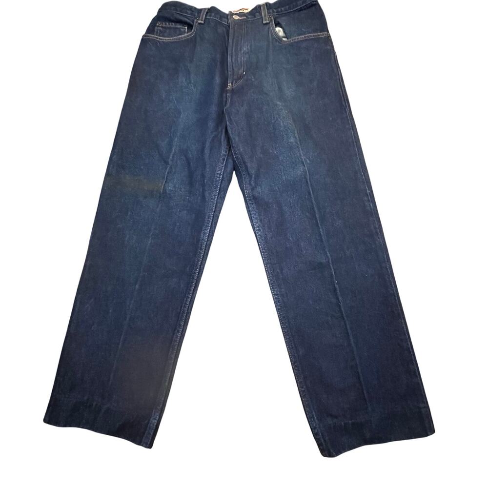 Vintage Old‎ Navy Men’s Denim Jeans 34x32 Casual Everyday Straight Leg Dark